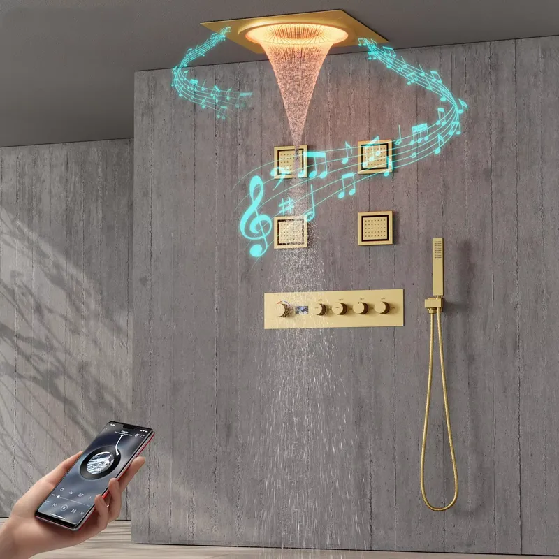 Smart LED Shower Set Bathroom  - Spa & Wellness Paradies Braunschweig recension och pris