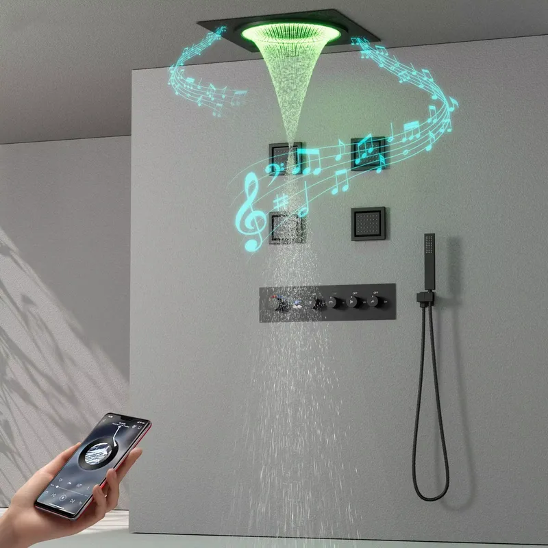 Smart LED Shower Set Bathroom  - Spa & Wellness Paradies Braunschweig recension och pris