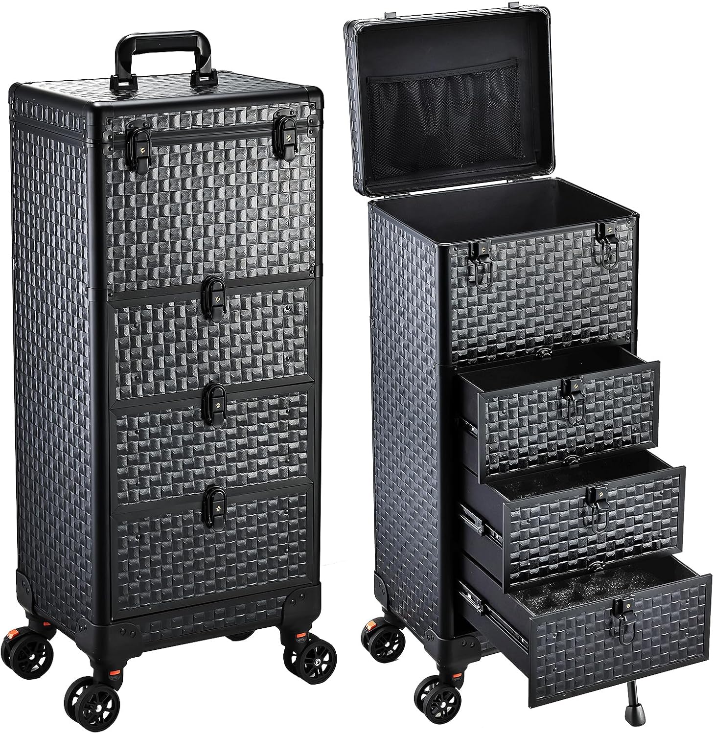 Rolling Salon Cart with 3 Draw - Spa & Wellness Paradies Braunschweig recension och pris