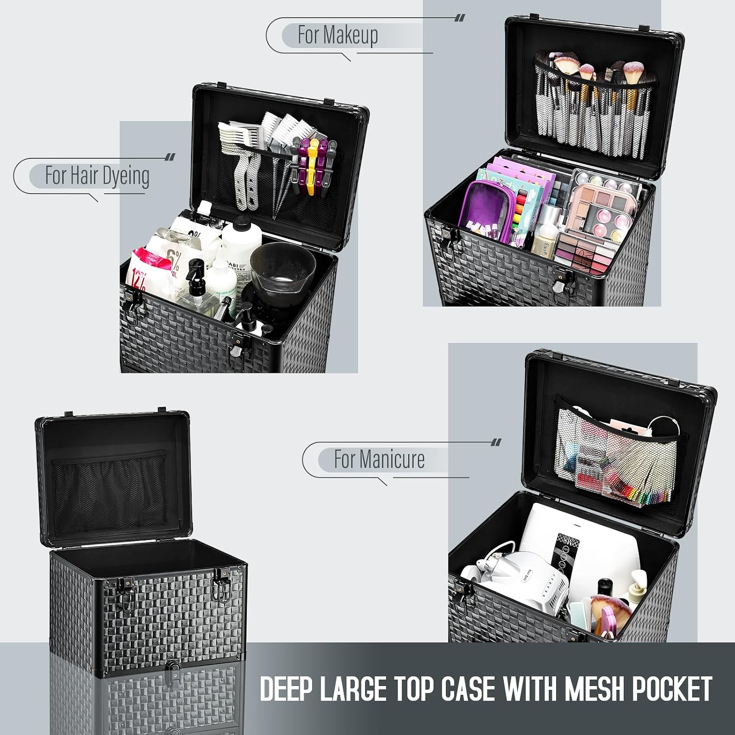 Rolling Salon Cart with 3 Draw - Spa & Wellness Paradies Braunschweig recension och pris