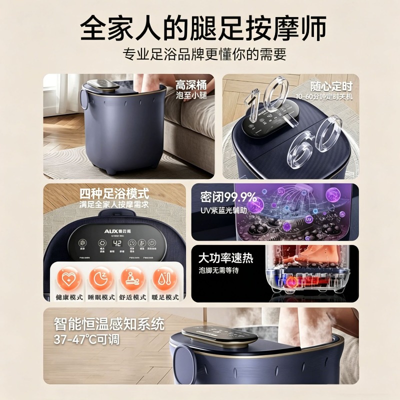 Electric Foot Bath Bucket, Aut - Spa & Wellness Paradies Braunschweig recension och pris