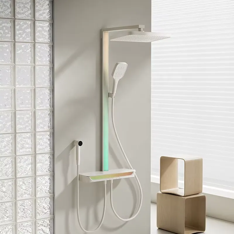 Brass Digital Waterfall Shower - Spa & Wellness Paradies Braunschweig recension och pris