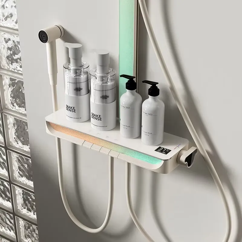 Brass Digital Waterfall Shower - Spa & Wellness Paradies Braunschweig recension och pris