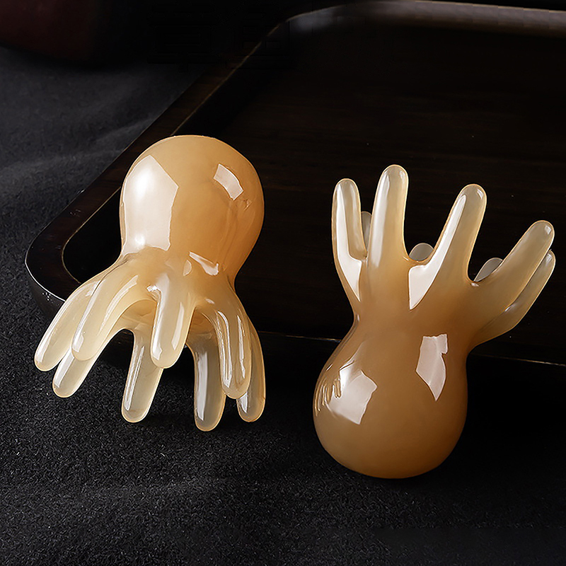 2Pcs Resin Octopus Comb Scalp  - Wellness Spa And Massage recension och pris