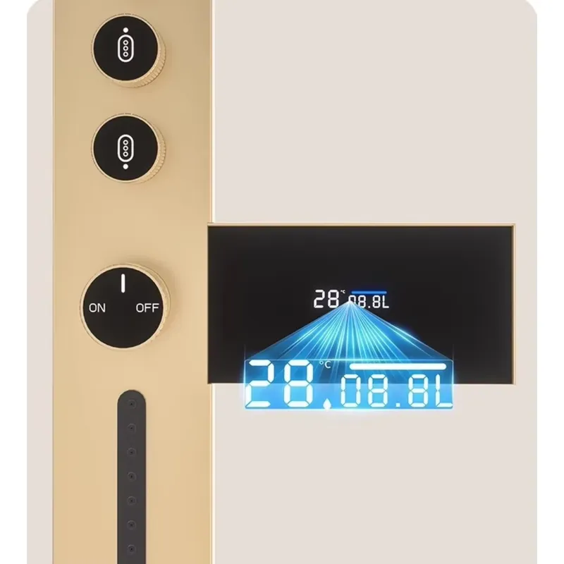 Brass Rainfall Shower Panel Se - Spa & Wellness Paradies Braunschweig recension och pris